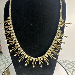 Sarah Coventry Gold spike  Necklace